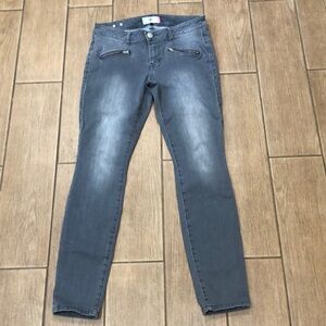 Cabi skinny  gray wash jeans